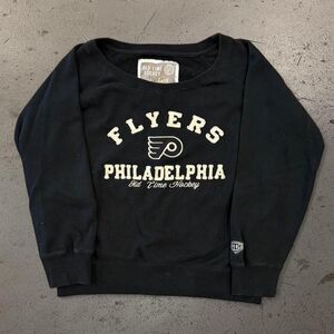 Womens Philadelphia Flyers Crewneck SZ L